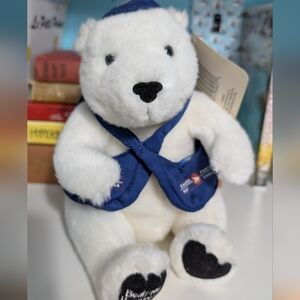 Vintage Hallmark Canada Post Mail Bear plush